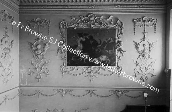 CASTLETOWN HOUSE  NORTH WALL OF STAIRCASE